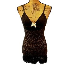 Victoria’s Secret Sexy Little Things All Over Lace Chemise Slip Size Sma…